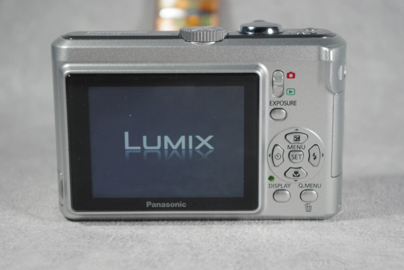 Leica Panasonic LUMIX DMCLZ7 7.2MP Digital Camera Silver eBay