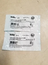 Lot of 2 - Weller Eta Solder Tip, Screwdriver, 0.062" 1.6 MM