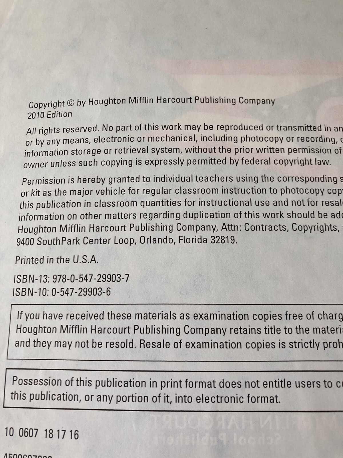 Harcourt Social Studies OHIO Teacher's Edition Grade 4 + Student