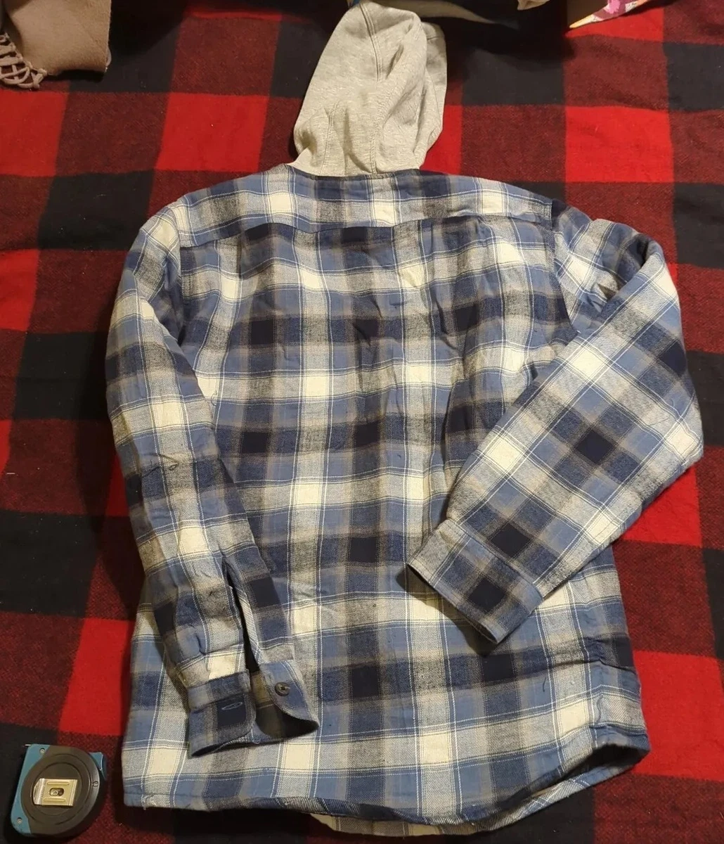 Wrangler flannel best sale hoodie