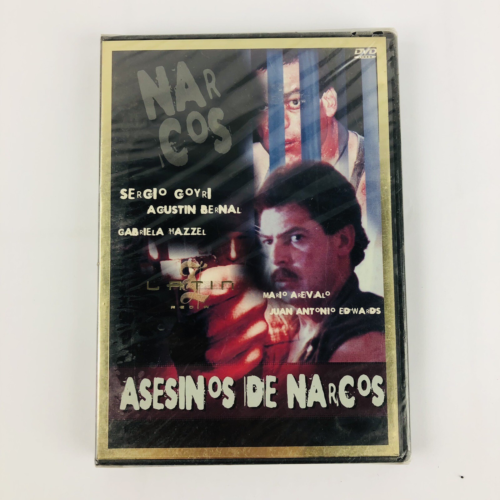 DVD ASESINOS DE NARCOS SERGIO GOYRI AGUSTIN BERNAL GABRIELA HAZZEL MARIO AREVALO
