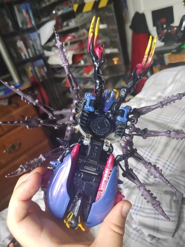 Blackarachnia Transmetals 2 Beast Wars Transformers Hasbro (99% Complete!) - Picture 6 of 10
