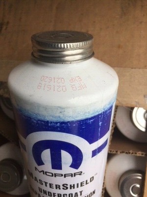 Mopar 82212078AB MasterShield Undercoating 40oz. Exp 08/04/2019