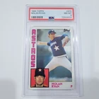 1984 TOPPS BASEBALL #470 NOLAN RYAN PSA 8 NM-MT