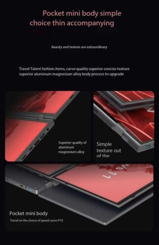 14+14" YOGA Dual Screen 360° Foldable HD Multi-screen interaction Lap - Picture 12 of 19