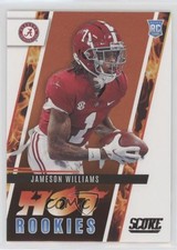 2022 Score Hot Rookies Jameson Williams #HR9 0ps8