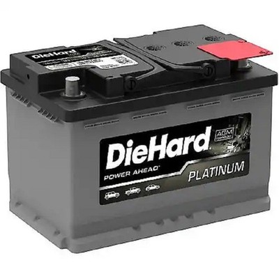 DieHard Platinum AGM Battery H6, 760 CCA, 950 CA, 120 Minute Reserve Capacity