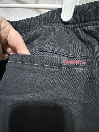 Vintage Gramicci Original Freedom Shorts Black Distressed Made In USA Men’s XL - Picture 6 of 6