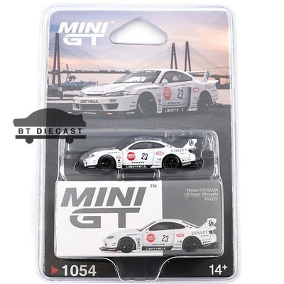 MINI GT LBWK LB-SUPER SILHOUETTE NISSAN S15 SILVIA ATHLETE 1 1/64
