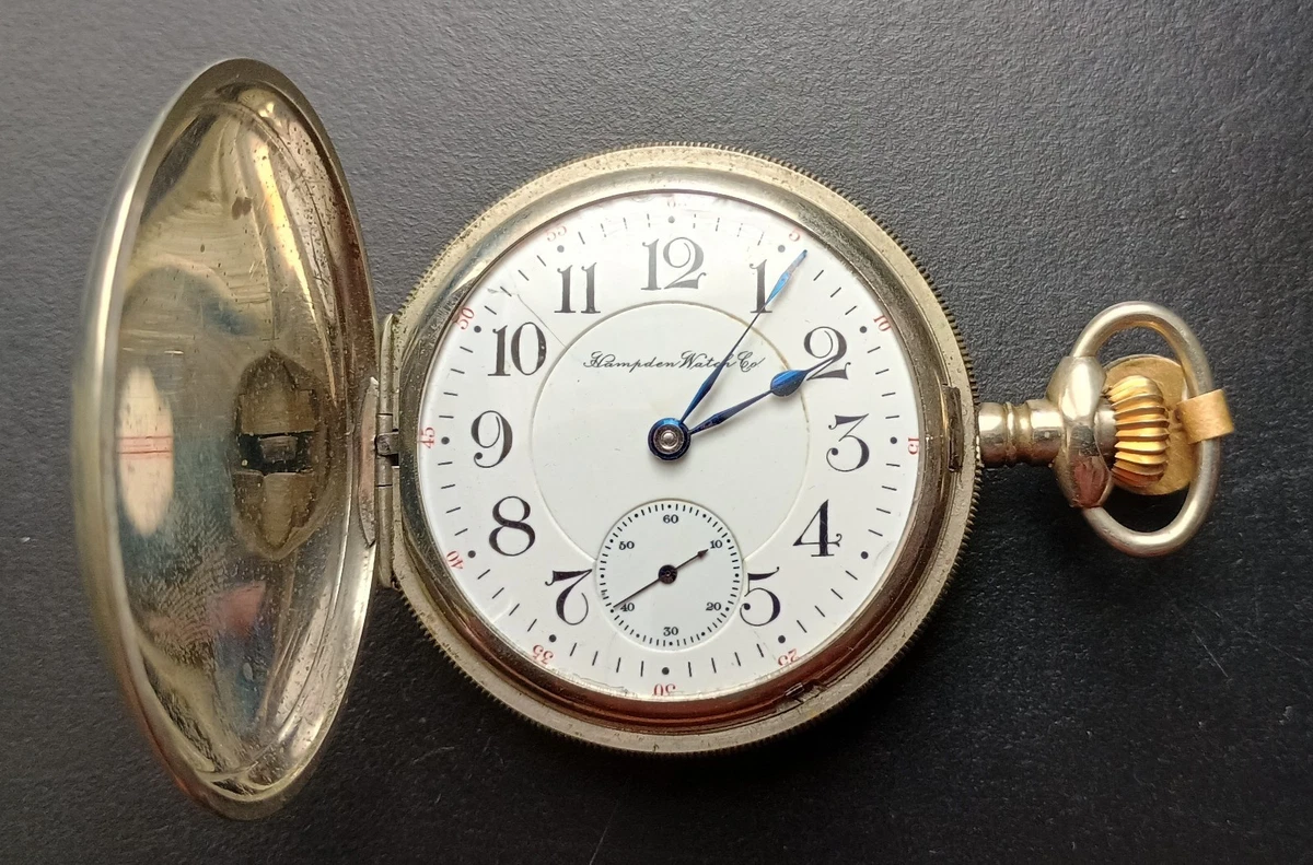 Hampden Pocket Watch Pocket Watches with Vintage 18 Pocket Watch