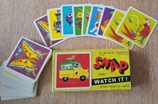 Snap And Watch It! Platnik cards, Benno Products London, original game & box