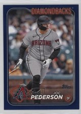 2024 Topps Series 2 Retail Royal Blue Joc Pederson #603 0a6