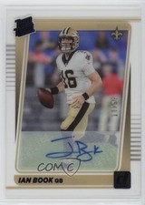 2021 Panini Clearly Donruss Rated Rookie Blue Auto 11/99 Ian Book #70 Auto 0z6b