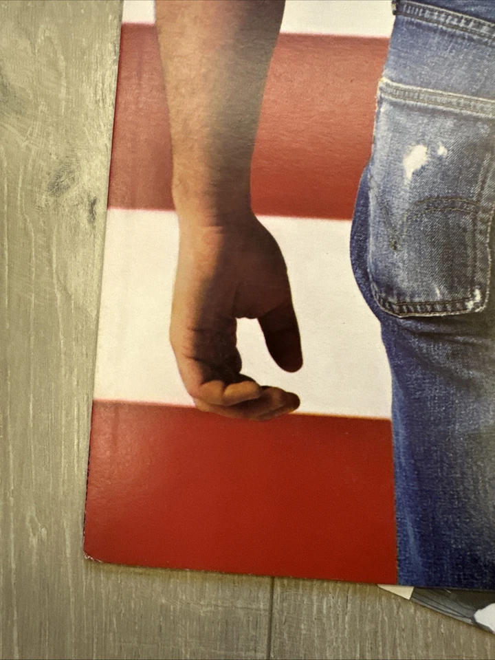 Bruce Springsteen - Born In The USA - Vinyl LP - Japan Press Insert NO OBI VG - Image 4 of 4