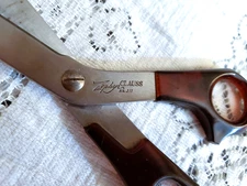 Vintage CLAUSS Zephyr No. 211 Scissors 11.75 in.