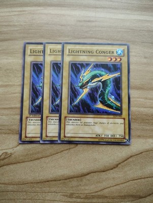 Yu-Gi-Oh! - Lightning Conger 3X  - Full Playset
