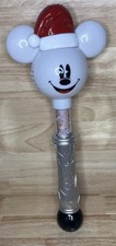 Disney Parks Christmas Bubble Wand Santa Mickey Mouse Snow Holiday Lights Up