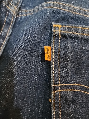 Jeans Levi Vintage 517 Orange Tab Uomo 40x32 - Foto 2 di 6