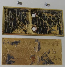 LeCoultre 8 days Clock Rue De La Paix /Lamp / street post incomplete sign