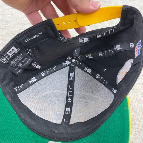 Pittsburgh Steelers Hat Cap Snapback New Era 9Fifty 3D Embroidered Spellout BA - Picture 8 of 10