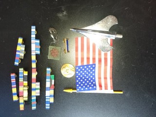 US Army Feldspangen Fahnenspitze