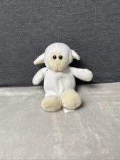 Greenbrier International White Lamb Plush Sheep Stuffed Animal Toy Pet Lovey 8"