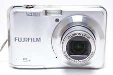 FUJIFILM FinePix AX300 Silver Compact Digital Camera with AA Batteries Japan