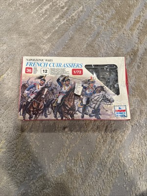 ESCI Napoleonic Wars FRENCH CUIRASSIERS #235 1:72 Figure Model Kit