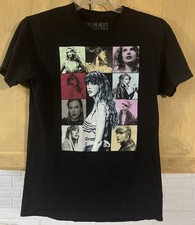 Youth Taylor Swift The Eras Tour T-Shirt Official Merchandise Black Medium