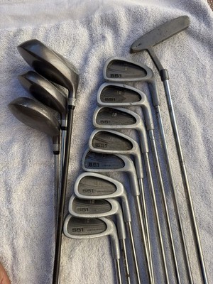 Foremost 551 Low C/G Design 12 Pc Complete Set Set RH ~ Regular Flex Steel Shaft