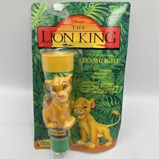 Disney’s The Lion King Simba Flashlight Janex 1994 Brand New Sealed