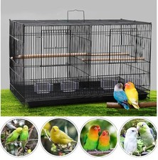 Stackable Small Bird Divider Bird Cage Breeding Box Side Access Flight Cage 76cm