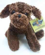 10 VOX Kookeys SOFT BROWN CHOCOLATE LAB DOG 9" Plush STUFFED ANIMAL TOY NEW
