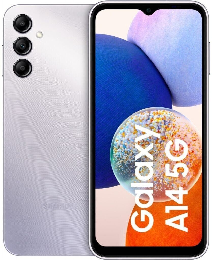 SAMSUNG Galaxy A14 5G 64GB Silber – Sehr Gut – Smartphone