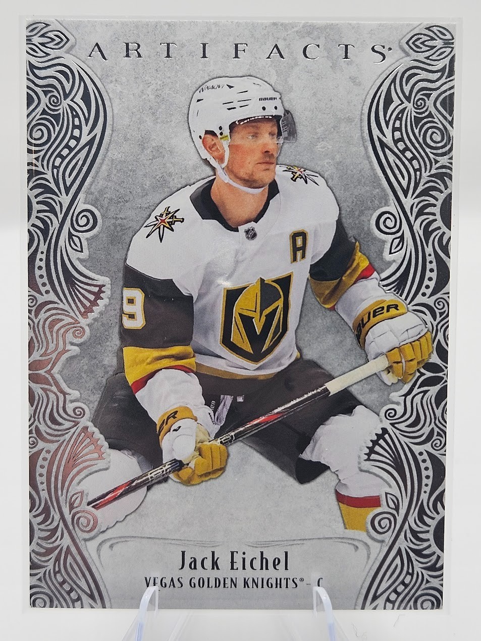 2025-26 UD Artifacts Hockey Jack Eichel Lime Green /125 #37