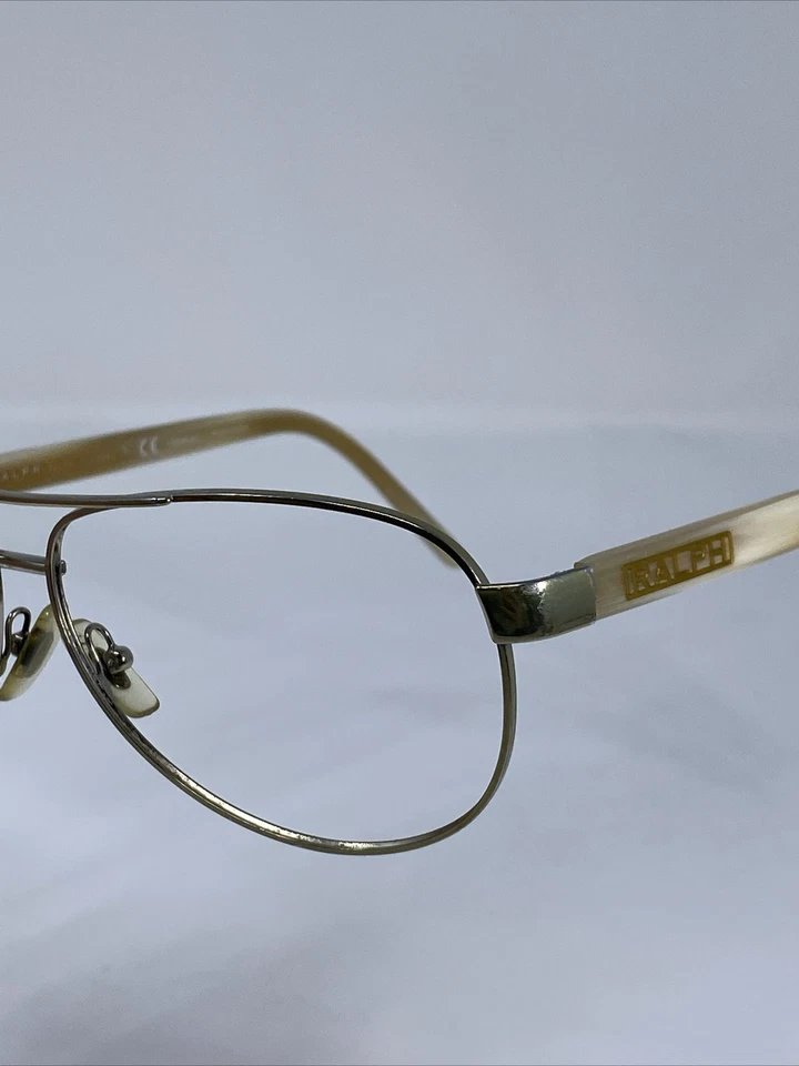 Marco de gafas de sol Ralph Lauren Ra4004 101/T5 dorado aviador/beige 59-13-130 Foto 4 de 4