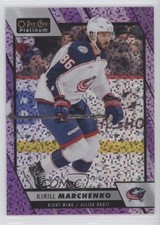 2023-24 O-Pee-Chee Platinum Violet Pixels 132/299 Kirill Marchenko #128 a3q