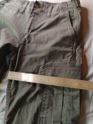 American Eagle Pants Mens 29x32 (30x28) Gray Slim Lived In Flex Cargo - Picture 5 of 16