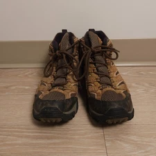 Merrell Moab 3 Mid Hiking Boots Mens Size 9 Brown Outdoors J06051