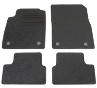 FußMatten Set FüR Opel Astra J 2009-2015 Autoteppiche Mit 100% Passform Schwarz