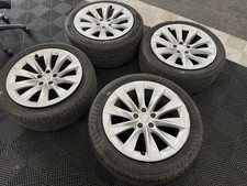 4x 20” TESLA MODEL X SLIPSTREAM ALLOY WHEELS AND TYRES 5X120