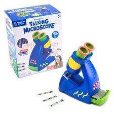 Interactive Kids Microscope Toy - STEM Science Kit for Toddlers 3-5, Educational