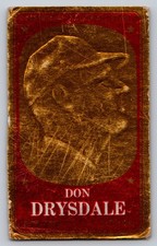 1965 Topps - #15 Embossed Don Drysdale | Los Angeles Dodgers PR