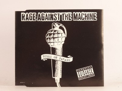 RAGE AGAINST THE MACHINE BULLS ON PARADE (B34) 2 Track CD Single including Pictu