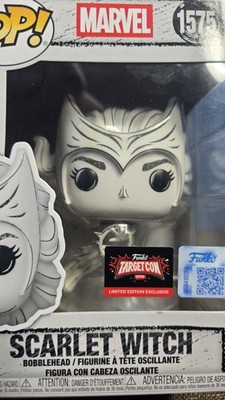 Funko Pop Marvel Scarlet Witch 1575 TargetCon 2026 Exclusive Sketched Deco NEW