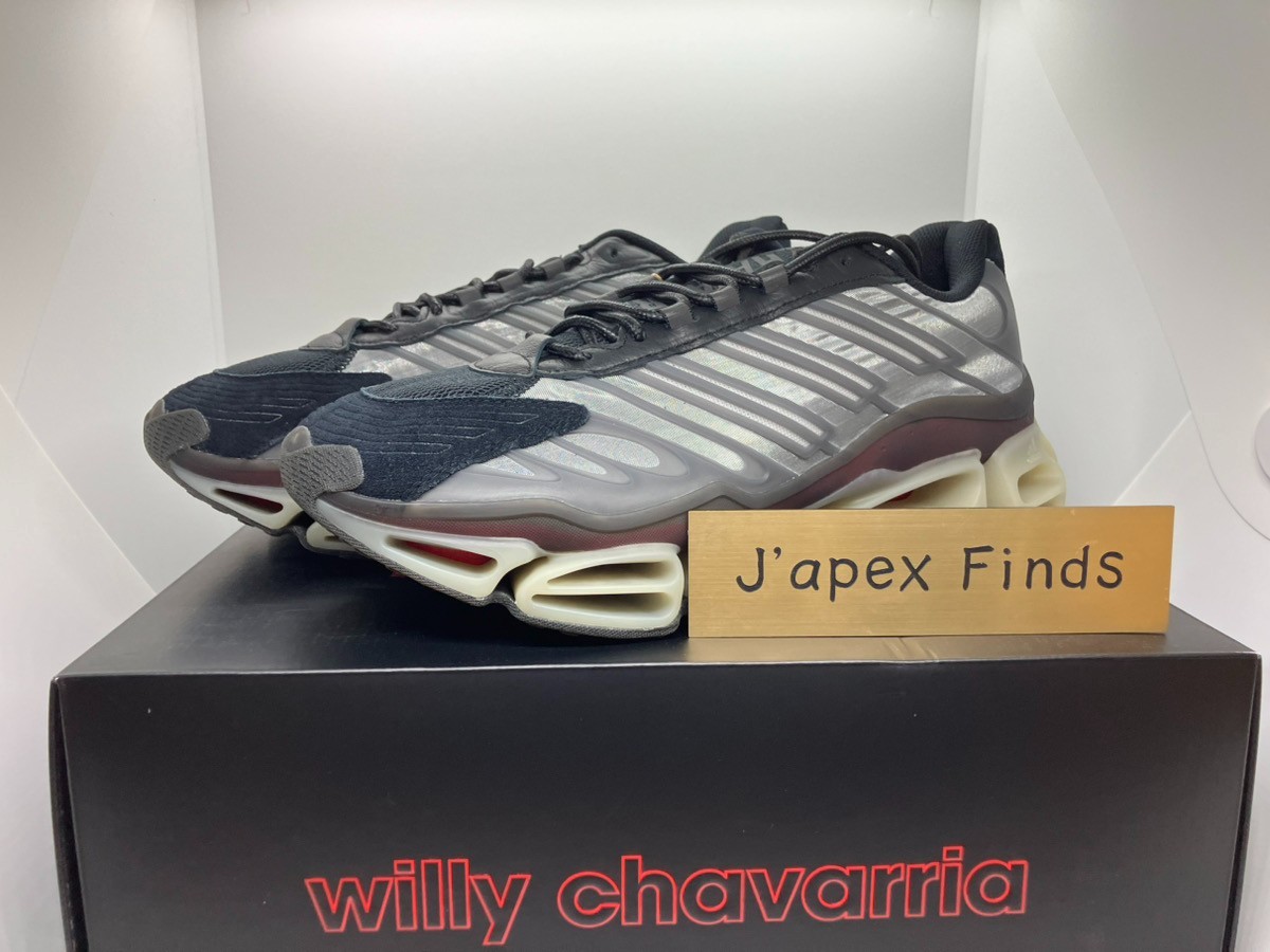 adidas Megaride AG x Willy Chavarria KJ2048 Core Black Putty Grey