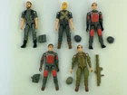 1982 GI Joe Straight Arm x5 Figure Lot Zap Grand Slam Flash Rock n Roll Breaker
