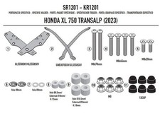 GIVI SR1201 Attacco Post.Bauletto MONOLOCK/MONOKEY HONDA XL750 TRANSALP 23-24-25