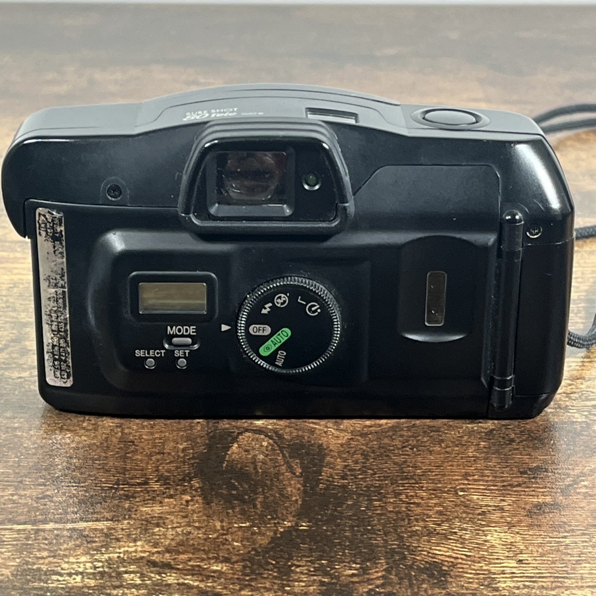 Canon Sure Shot 80 Tele Film Camera Black *UNTESTED/FOR PARTS ONLY