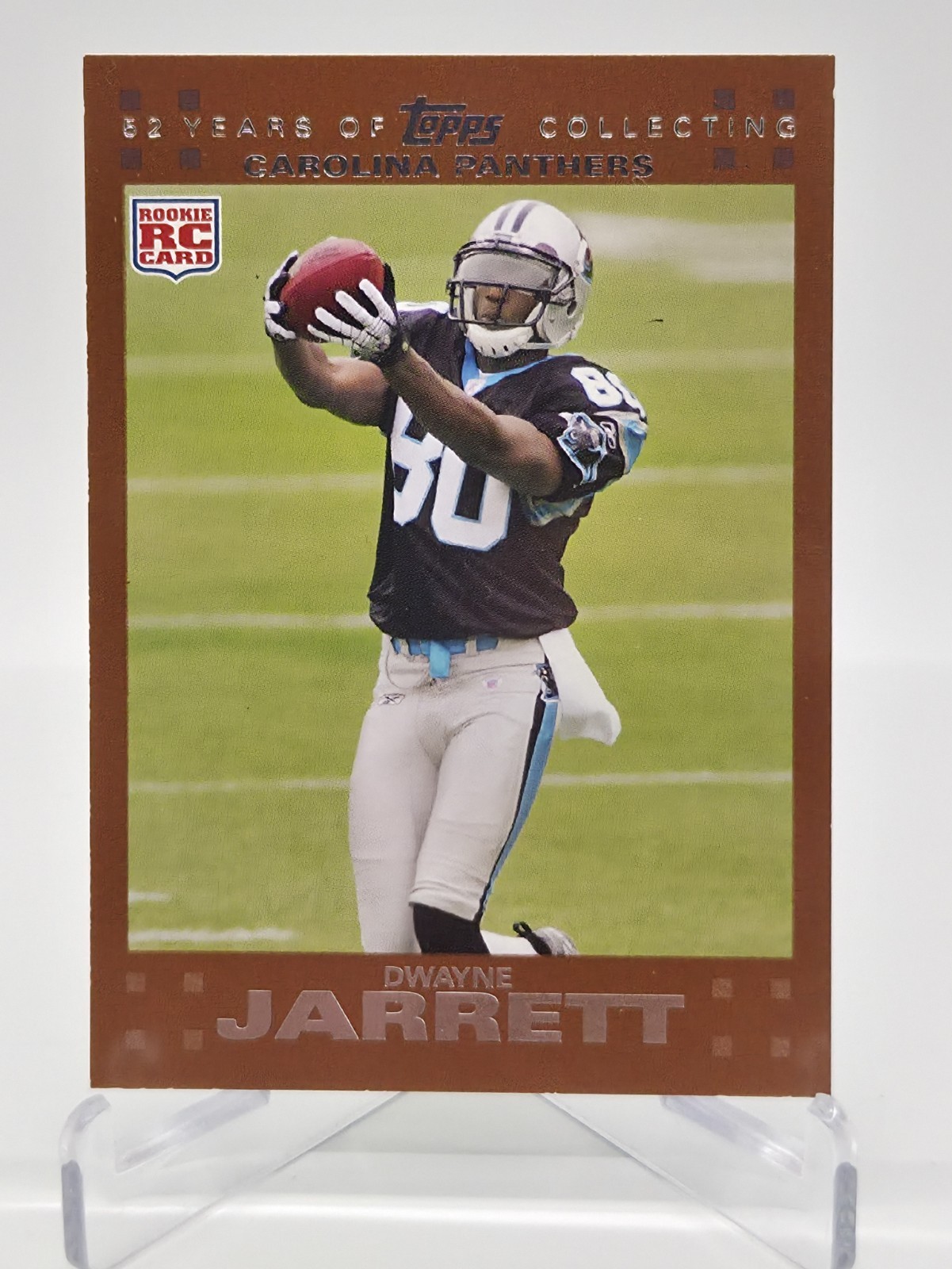 Dwayne Jarrett 2007 Topps Football 322 Copper Parallel Rookie #1465/2007